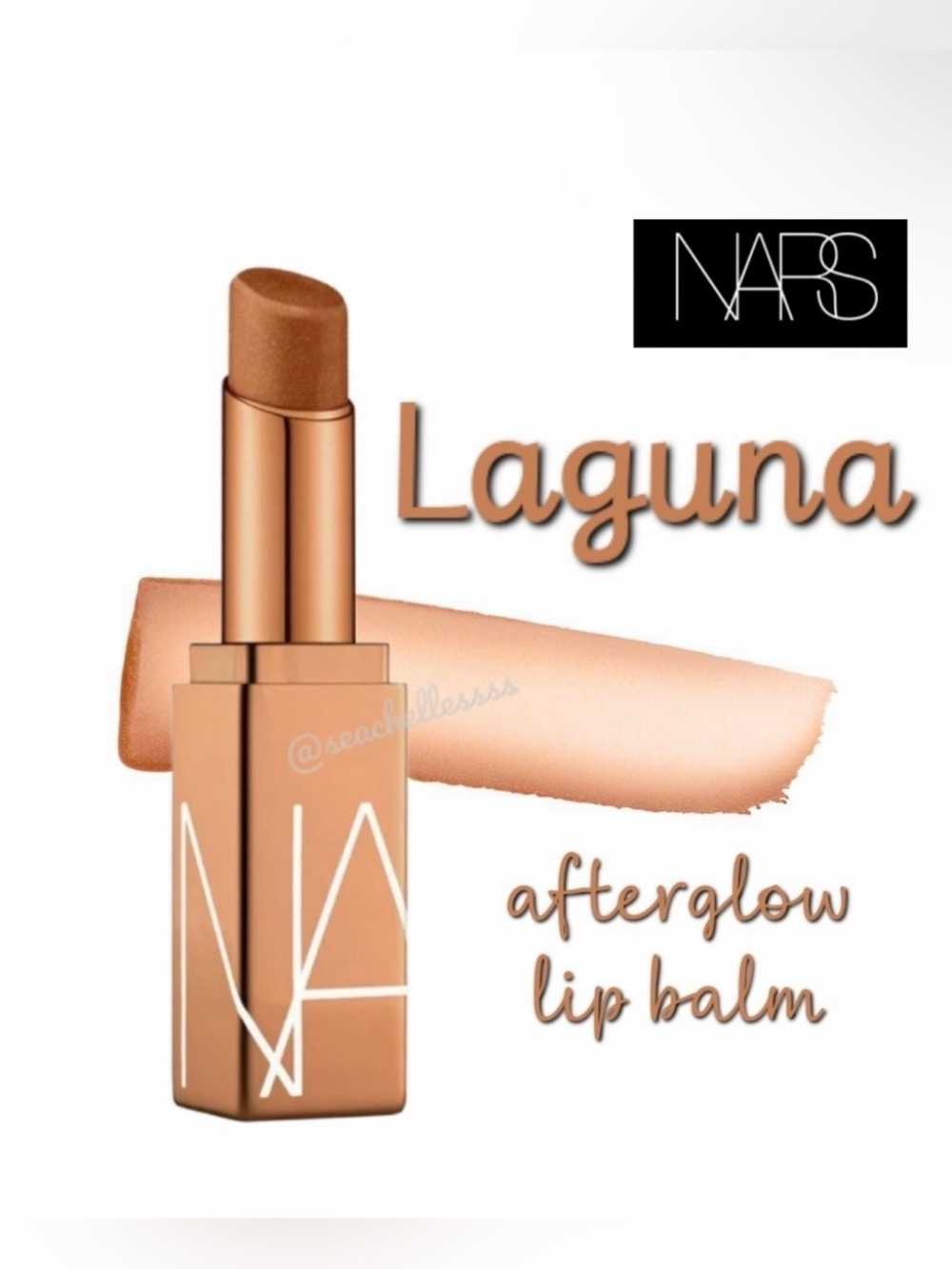Laguna NARS Afterglow Lip Balm Sheer Bronze Shimmer Brand New In Box Full Size